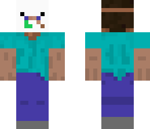 steve with random mask