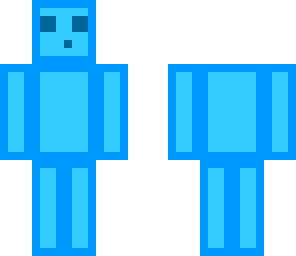 cubeman blue