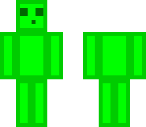 cubeman green