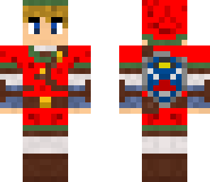 red and green link