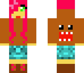 pink domo girl