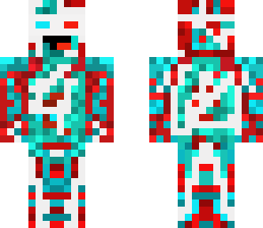 3d red blue