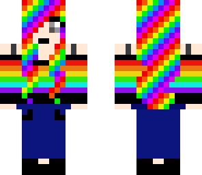 rainbow girl