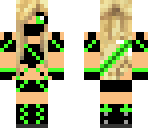 green ninja girl