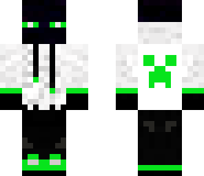 green enderman creeper 