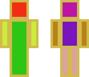 rainbow skin