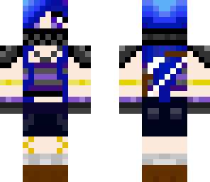 water girl purple