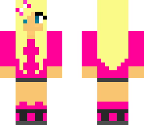 the girl of pink
