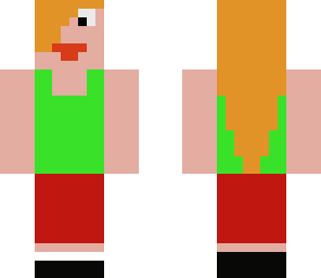  orange girl