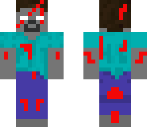 battle damaged stone herobrine