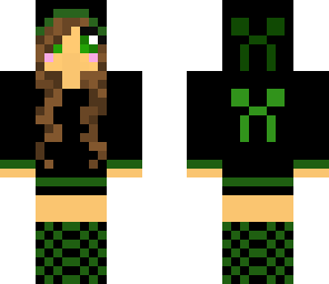cool creeper chick