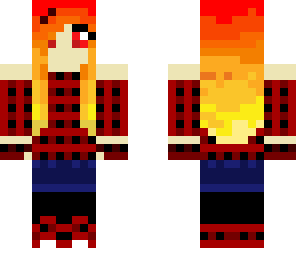 plaid girl