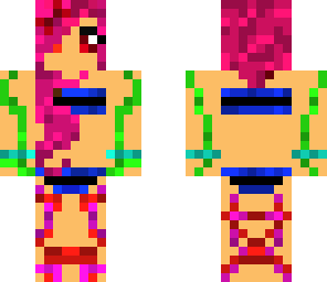 bikini girl with tattoos