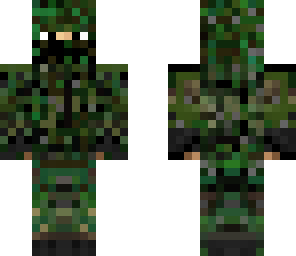 ghillie suit sniper
