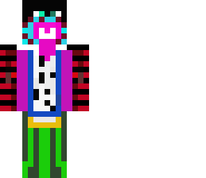 colorful man