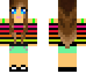 rainbow girl
