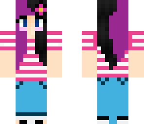 black and purple hair fixed