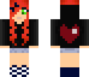 Red hair girl | Minecraft Skin