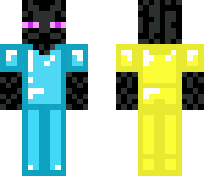 butter and diamond armor enderman