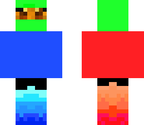 water and lava