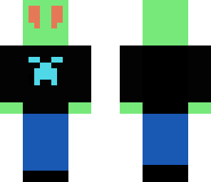 teenage alien with hoodie