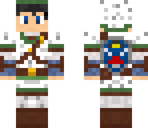 link with black hair