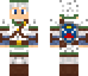 link with white hair