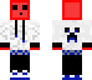 red and blue slime
