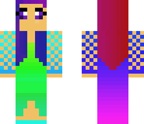 rainbow girl