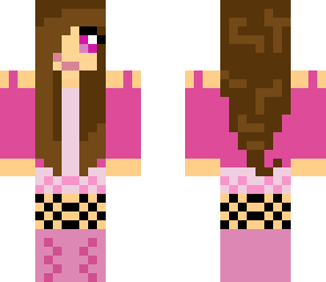 cute pink girl