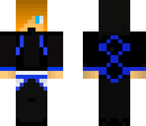 emo black and blue 