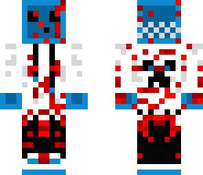 bloody blue slime