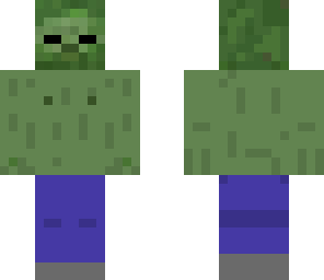 a bare-chasted zombie