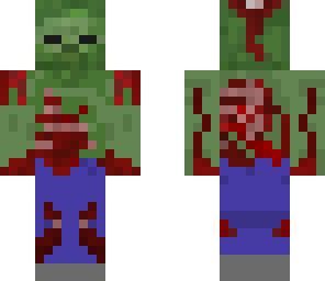 bare-chasted zombie