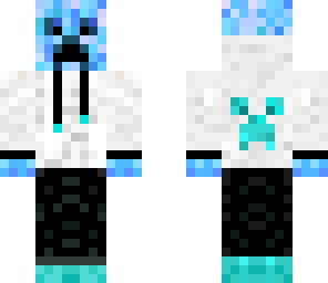 blue creeper hoodie