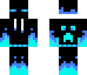 fire blue enderman