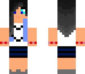 teenage girl - black hair