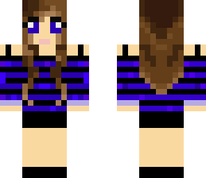 pretty blue girl