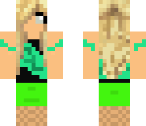blond rave girl