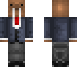 walrus in a suit