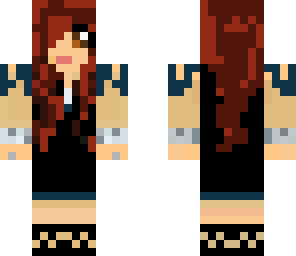 random ginger with silver bling and brown eyes
