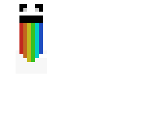 rainbow barf dude