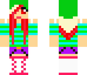 emerald helmet girl