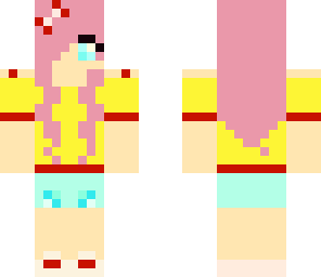 pink hair girl