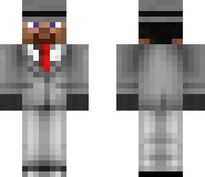steve white gray suit