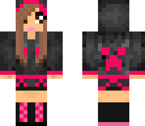girl with hoodie