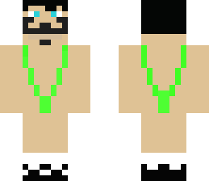 mustache man