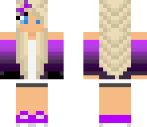 purple girl