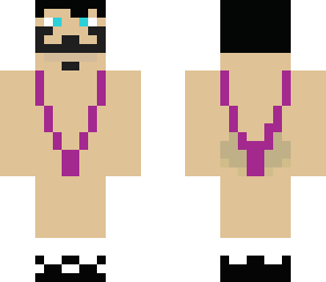 mustache man