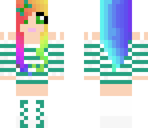 cute rainbow girl